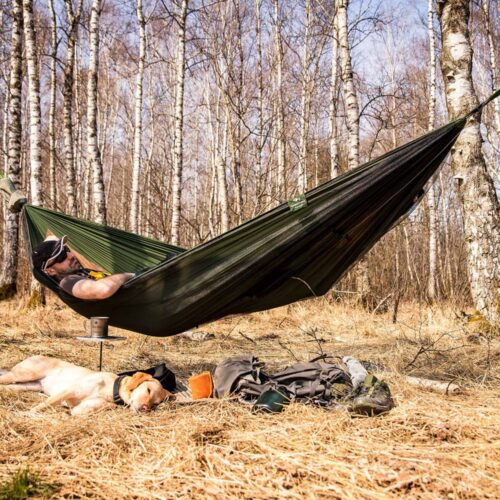 Adventure Hero XXL: Hamaca Portátil de Aventura c/ Mosquitera+bolsillo Térmico [1p] Exterior/Camping - Imagen 5