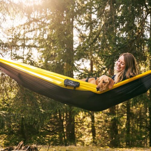 Adventure Hammock Yellowstone: Hamaca de Viaje/Portátil [1p] Exterior/Camping - Imagen 3