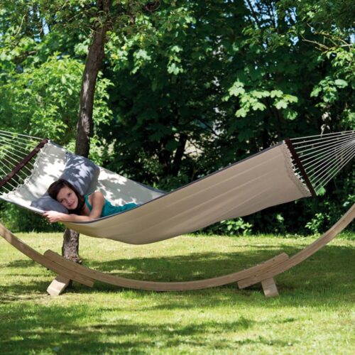 Apollo: Soporte [Madera FSC] p/ Hamaca [250-330cm] Casa y Jardín - Imagen 4