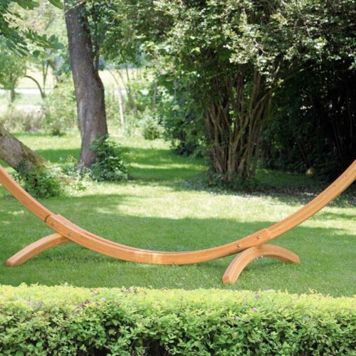 Arcus: Soporte XXL [Madera-Alerce FSC] p/ Hamaca [340-420cm] Casa y Jardín - Imagen 3