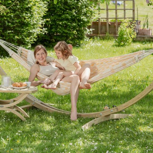 Carioca Gold: Hamaca XXL [2-3p] Brasileña /Hecha a Mano - Imagen 3