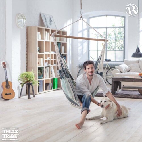 Domingo Cedar: Lounger/Silla Hamaca de Exterior Hecha a Mano [Madera FSC] Casa y Jardín - Imagen 2