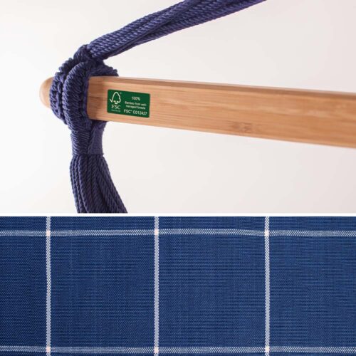 Domingo Marine: Lounger/Silla Hamaca de Exterior Hecha a Mano [Madera FSC] Casa y Jardín - Imagen 2