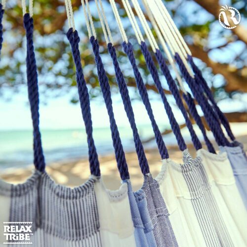 Domingo Sea Salt: Lounger/Silla Hamaca de Exterior Hecha a Mano [Madera FSC] Casa y Jardín - Imagen 3