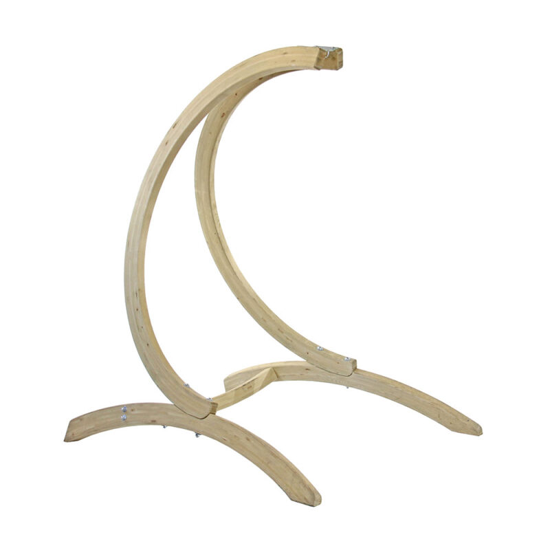 Globo Stand: Soporte p/ Silla Colgante [Madera FSC] Casa y Jardín