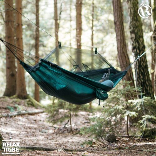 Moskito-Traveller: Hamaca de Viaje/Portátil c/ Mosquitera [1p] Exterior/Camping - Imagen 3