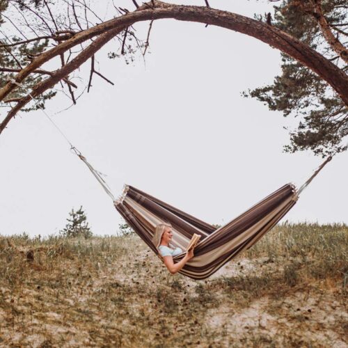 Paradiso Café: Hamaca XXL [2-3p] Brasileña /Hecha a Mano - Imagen 3