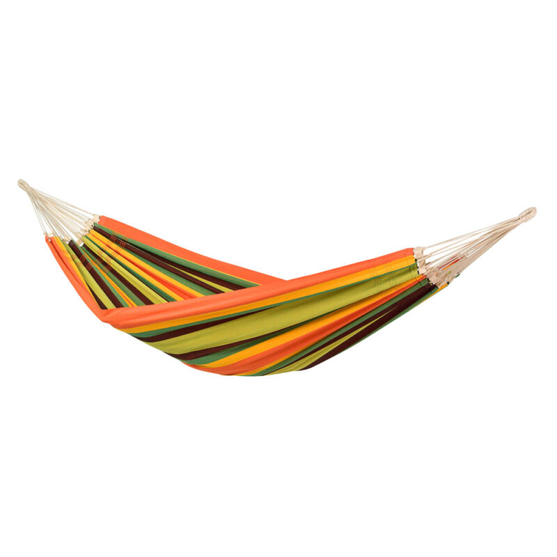 Paradiso Esmeralda: Hamaca XXL [2-3p] Brasileña /Hecha a Mano [Multicolor]