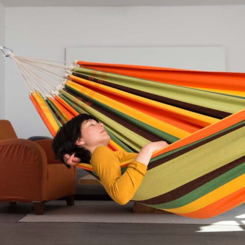 Paradiso Esmeralda: Hamaca XXL [2-3p] Brasileña /Hecha a Mano - Imagen 4