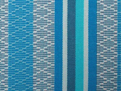 Modesta Azure: Eco-Hamaca XXL 100%Algodón Bio /Hecha a Mano - Imagen 4