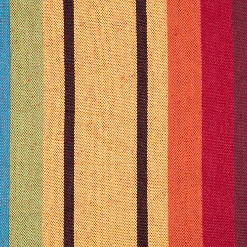 Brasil Rainbow: Silla Hamaca XL [1-2p] Algodón Reciclado+Madera FSC /Hecha a Mano - Imagen 5