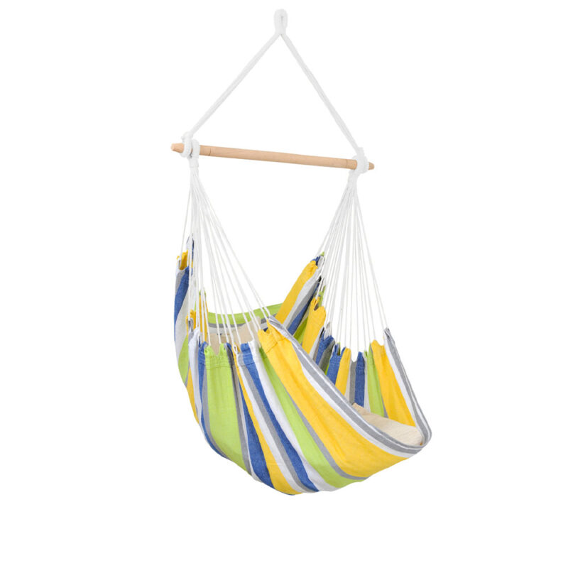 Relax Kolibri: Silla Hamaca de Exterior [1p] Casa y Jardín [Multicolor]