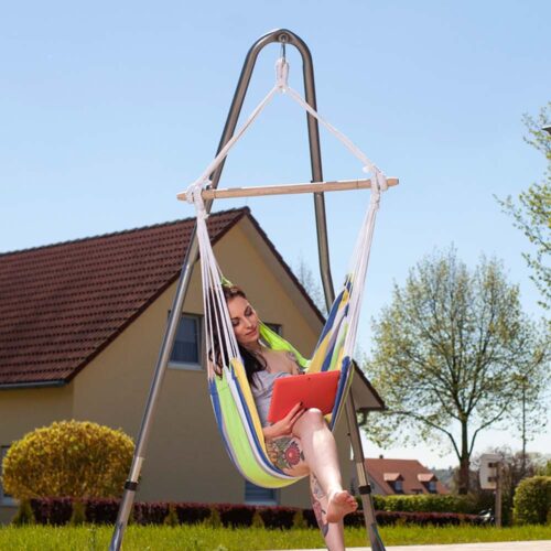 Relax Kolibri: Silla Hamaca de Exterior [1p] Casa y Jardín - Imagen 4