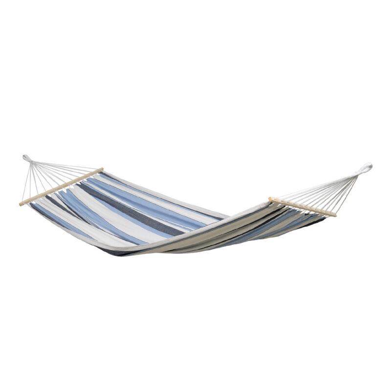 Samba Marine: Hamaca XL [1-2p] de Exterior con Barras [Casa y Jardín] tonos Azul