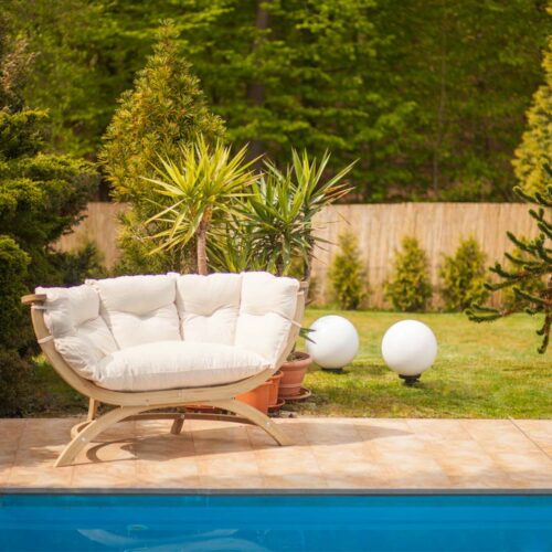 Siena Due Natura: Sofá Lounge XL [2/3p] de Madera FSC [Casa y Jardín]+Cojín de Exterior - Imagen 4