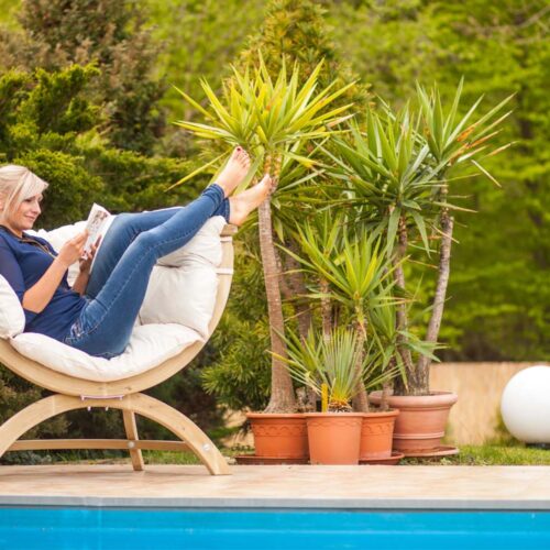 Siena Uno Natura: Sillón Lounge [1p] de Madera FSC [Casa y Jardín]+Cojín de Exterior - Imagen 4