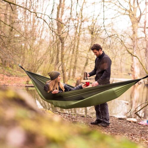 Silk Traveller Thermo: Hamaca de Viaje/Portátil [1p] c/ Bolso Térmico [Exterior/Camping] - Imagen 4