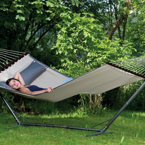 Sumo Grande: Soporte XL Ajustable [Acero] p/ Hamaca [330-360cm] Casa y Jardín - Imagen 4