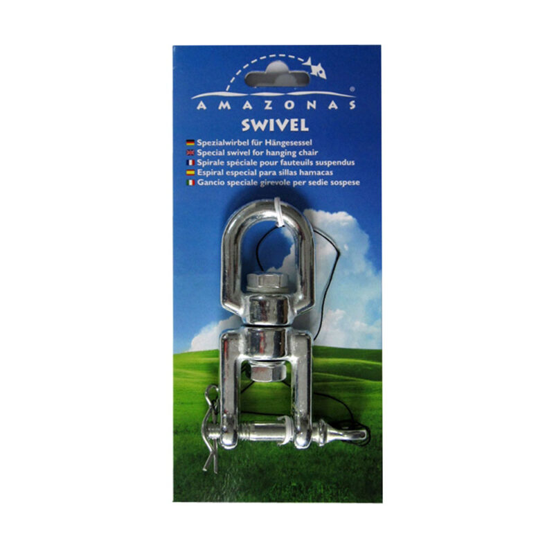 Swivel 360: Rotativo p/ Suspensión de Silla Colgante /Plateado