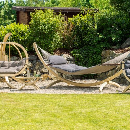 Tavolino: Mesa Auxiliar [Madera FSC/ Resistente al Clima] Casa y jardín - Imagen 5