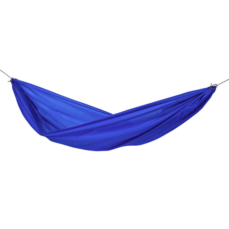 Travel Set Blue: Hamaca de Viaje/Portátil [1p] c/ Suspensión p/ Exterior/Camping [Azul]