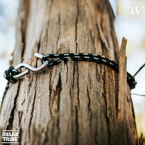 Travel Set Camouflage: Hamaca de Viaje/Portátil [1p] c/ Suspensión p/ Exterior/Camping - Imagen 3