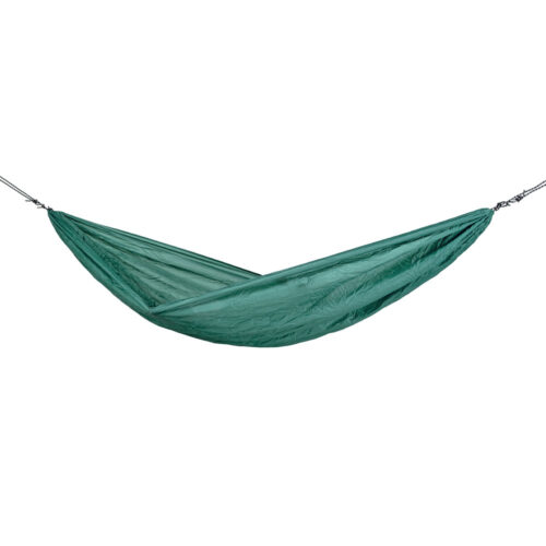 Travel Set Jungle: Hamaca de Viaje/Portátil [1p] c/ Suspensión p/ Exterior/Camping [Verde]